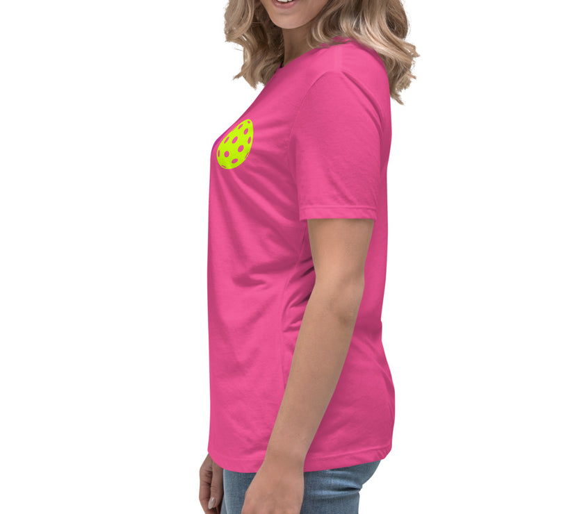 Peace Love Pickleball Women's Relaxed T-Shirt