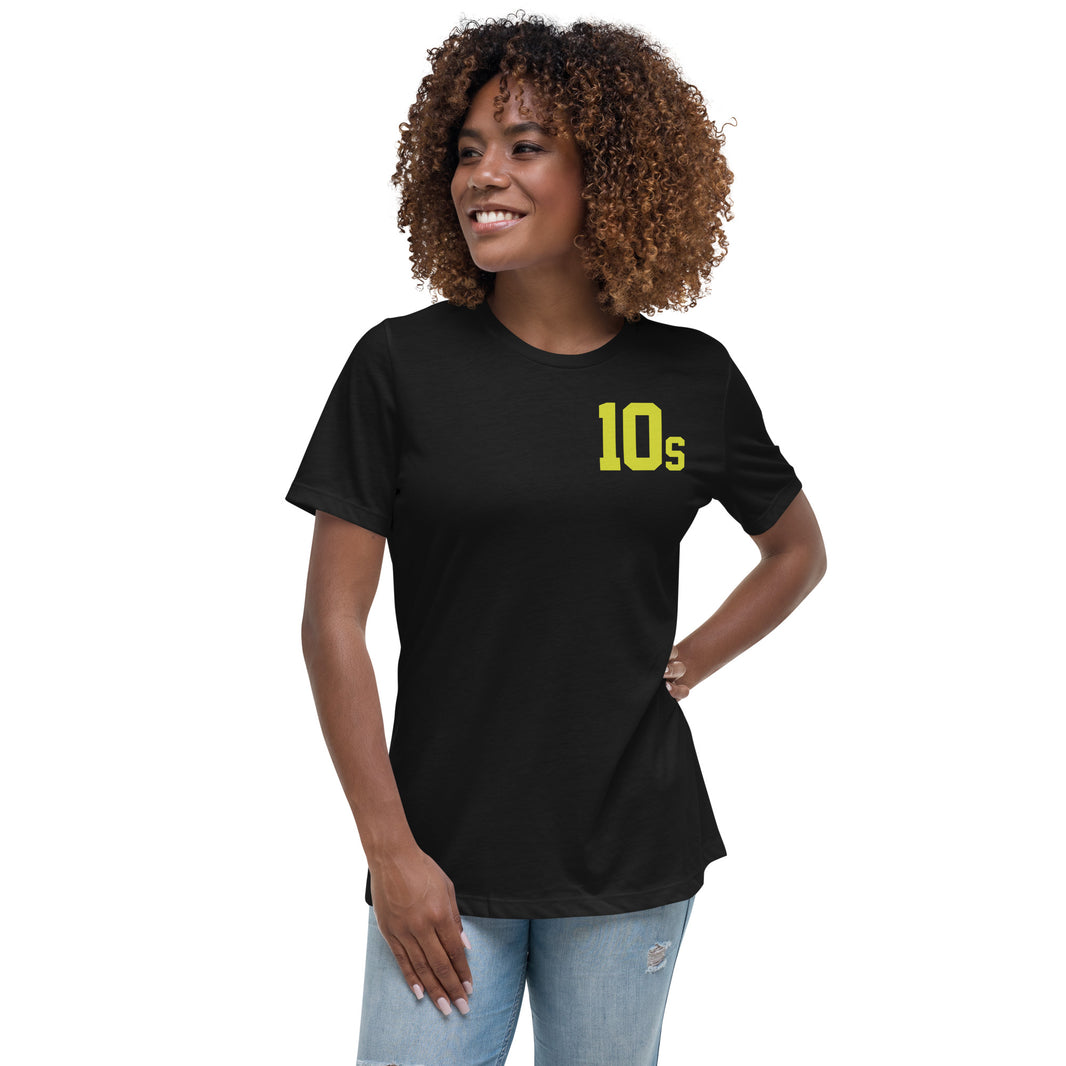 10s Women's Relaxed T-Shirt by CoVA Tennis