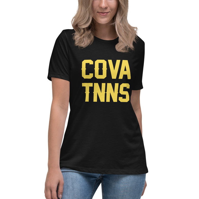 CoVA TNNS Women's Relaxed T-Shirt by CoVA Tennis