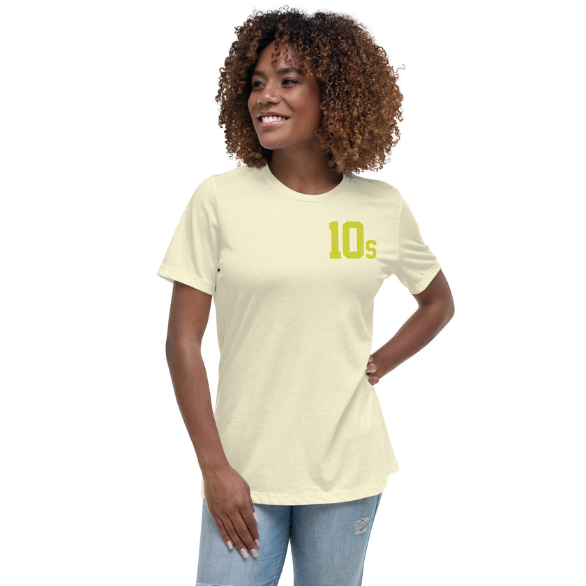 10s Women's Relaxed T-Shirt by CoVA Tennis