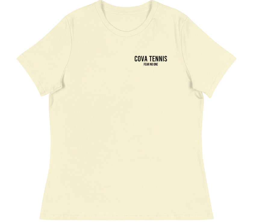 Fear No One CoVA Tennis Women's Relaxed T-Shirt