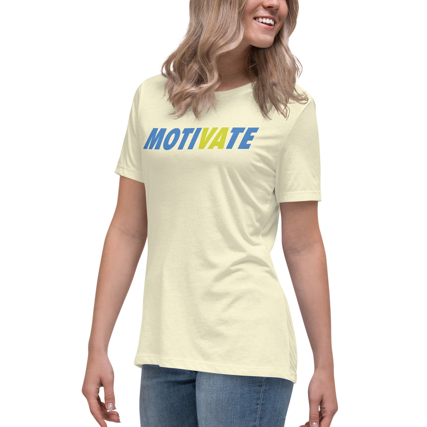 MOTIVATE by CoVA Tennis Women's Relaxed T-Shirt