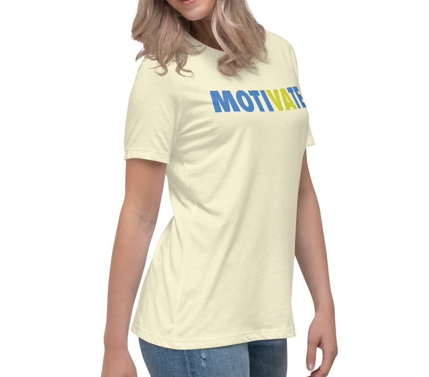 MOTIVATE by CoVA Tennis Women's Relaxed T-Shirt