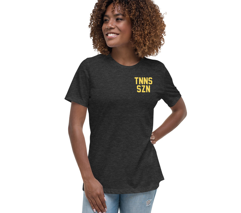 TNNS SZN Women's Relaxed T-Shirt by CoVA Tennis