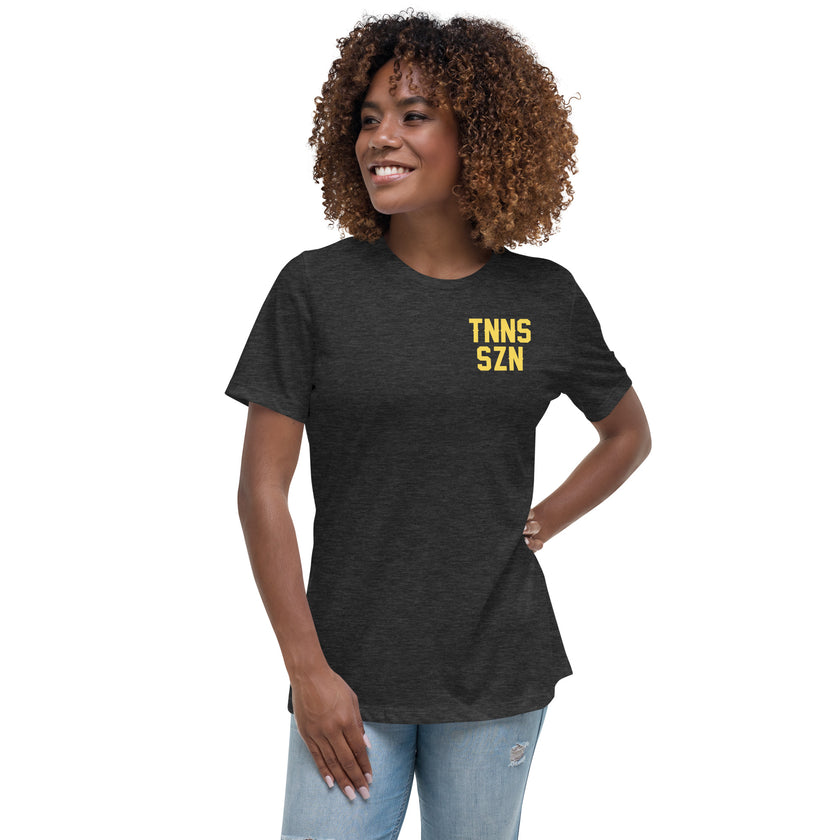 TNNS SZN Women's Relaxed T-Shirt by CoVA Tennis