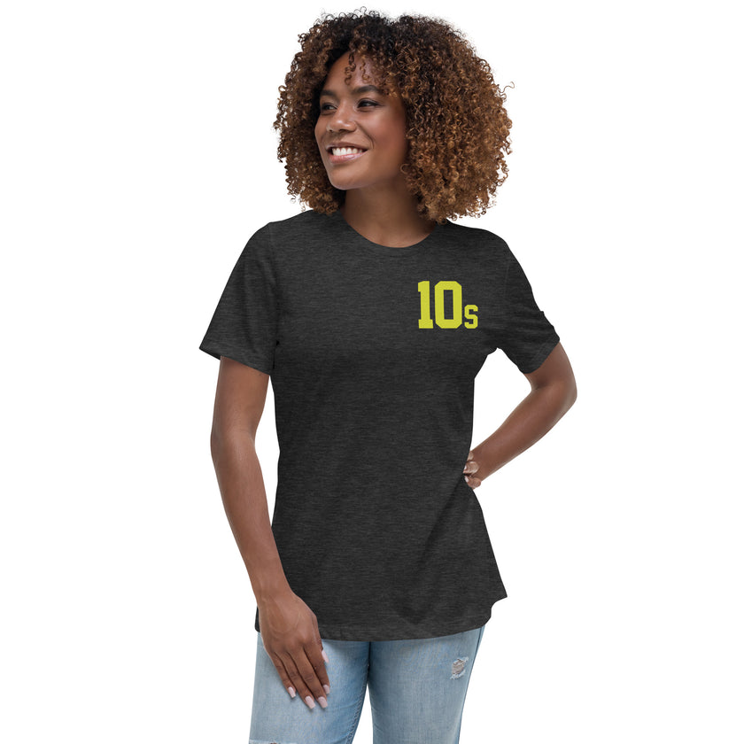 10s Women's Relaxed T-Shirt by CoVA Tennis