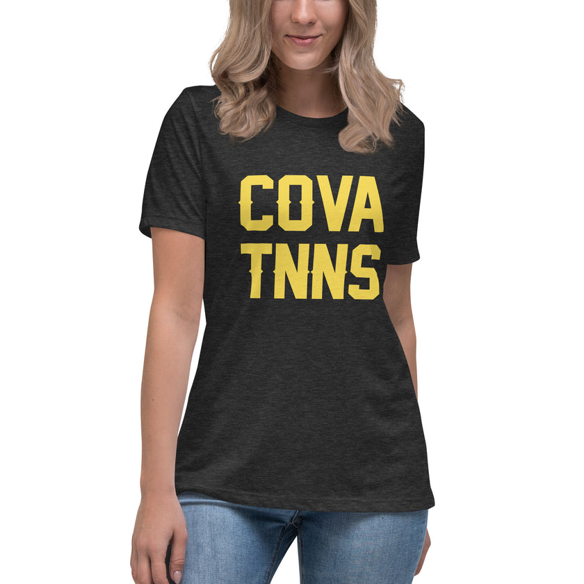 CoVA TNNS Women's Relaxed T-Shirt by CoVA Tennis