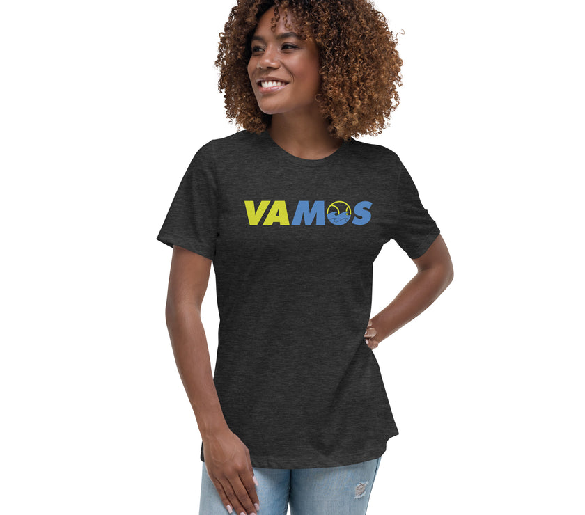 VBVA Women's Relaxed Jersey T-Shirt by CoVA Tennis Virginia Beach Virginia