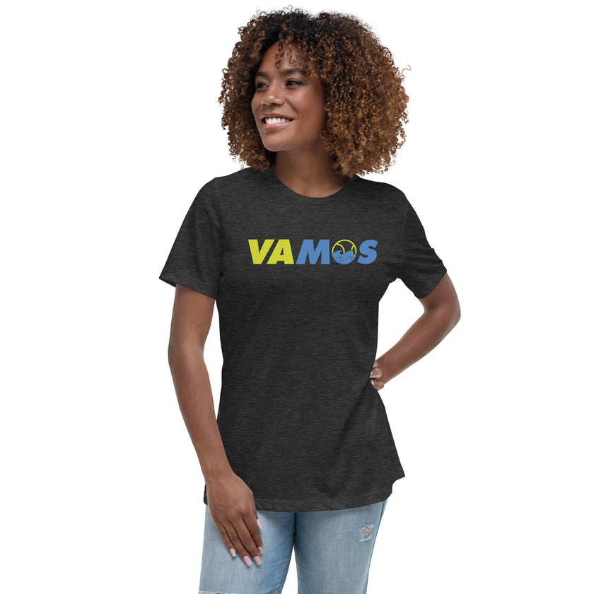 VBVA Women's Relaxed Jersey T-Shirt by CoVA Tennis Virginia Beach Virginia