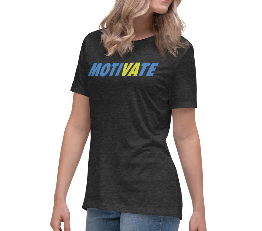 MOTIVATE by CoVA Tennis Women's Relaxed T-Shirt