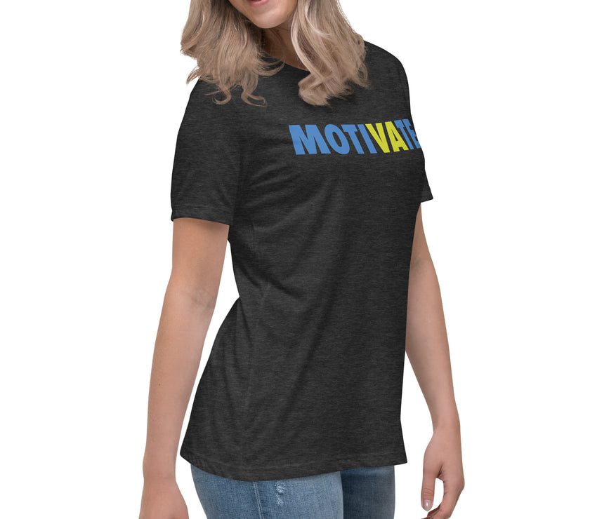 MOTIVATE by CoVA Tennis Women's Relaxed T-Shirt