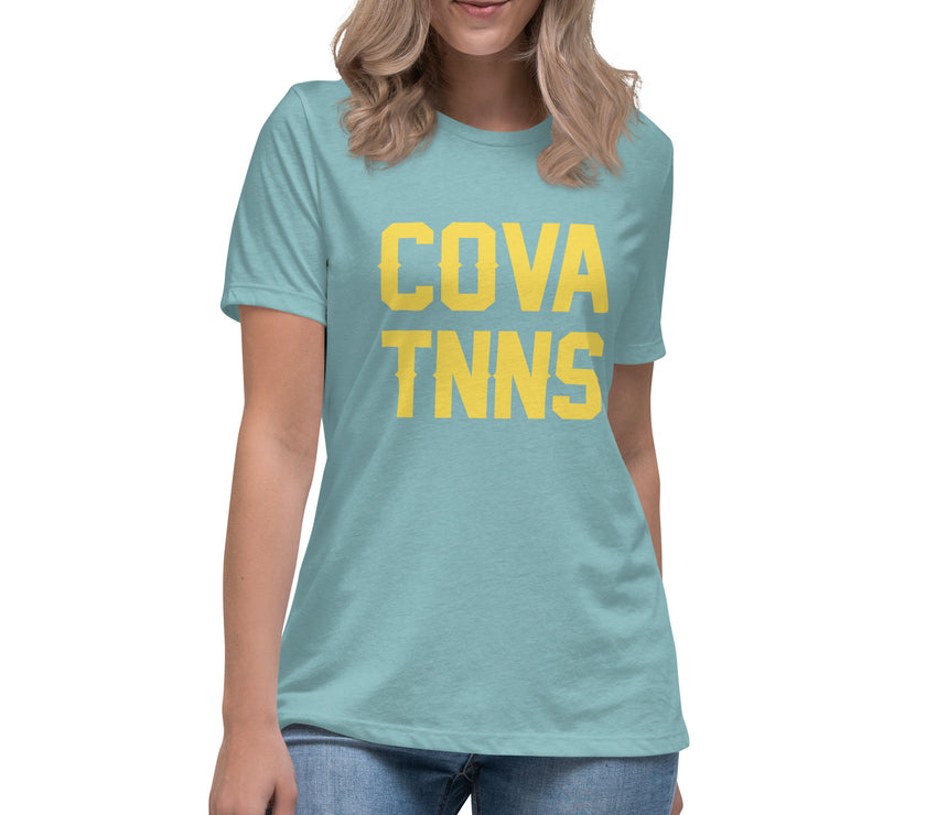 CoVA TNNS Women's Relaxed T-Shirt by CoVA Tennis