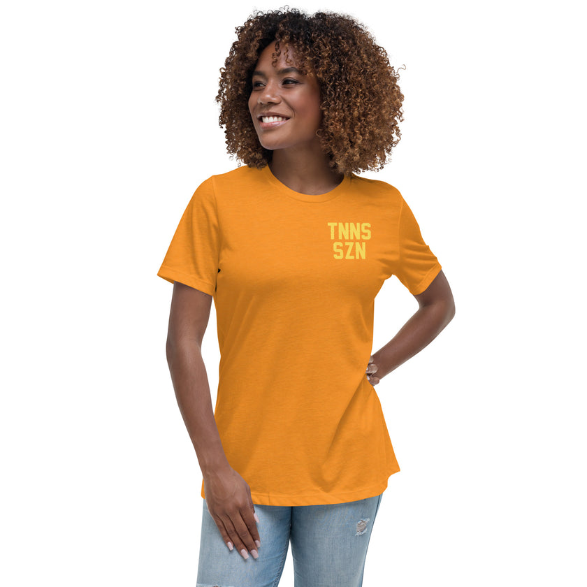 TNNS SZN Women's Relaxed T-Shirt by CoVA Tennis