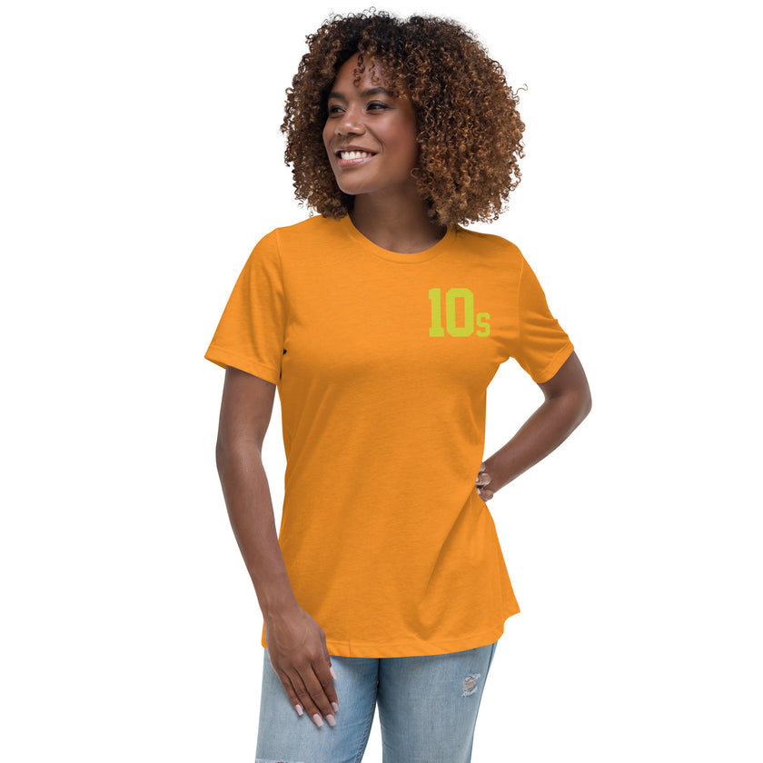 10s Women's Relaxed T-Shirt by CoVA Tennis