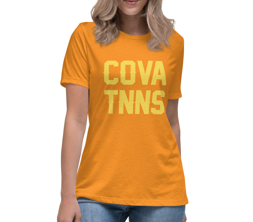 CoVA TNNS Women's Relaxed T-Shirt by CoVA Tennis