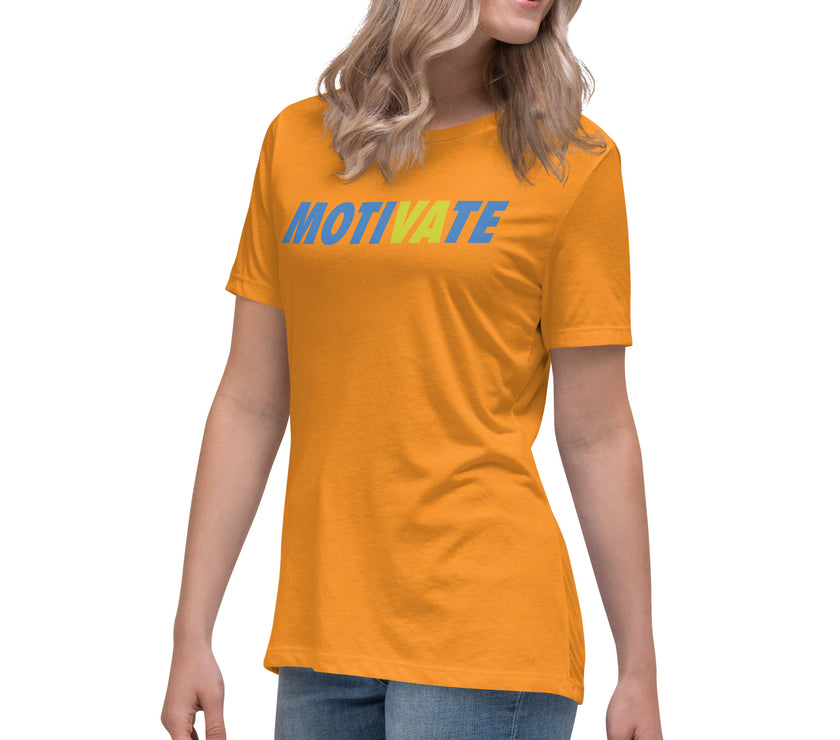 MOTIVATE by CoVA Tennis Women's Relaxed T-Shirt