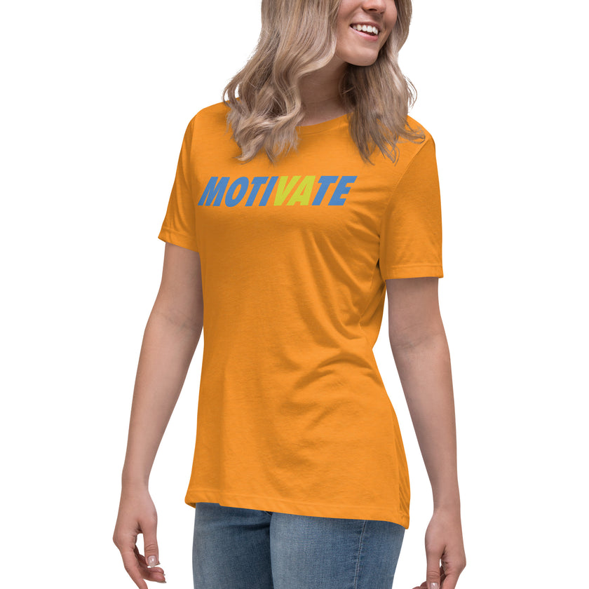 MOTIVATE by CoVA Tennis Women's Relaxed T-Shirt