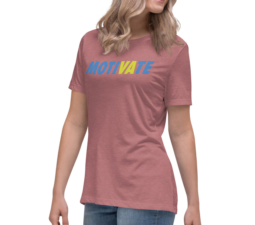 MOTIVATE by CoVA Tennis Women's Relaxed T-Shirt