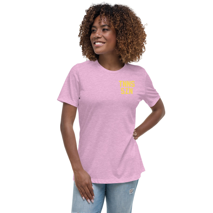 TNNS SZN Women's Relaxed T-Shirt by CoVA Tennis