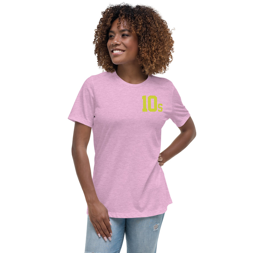 10s Women's Relaxed T-Shirt by CoVA Tennis