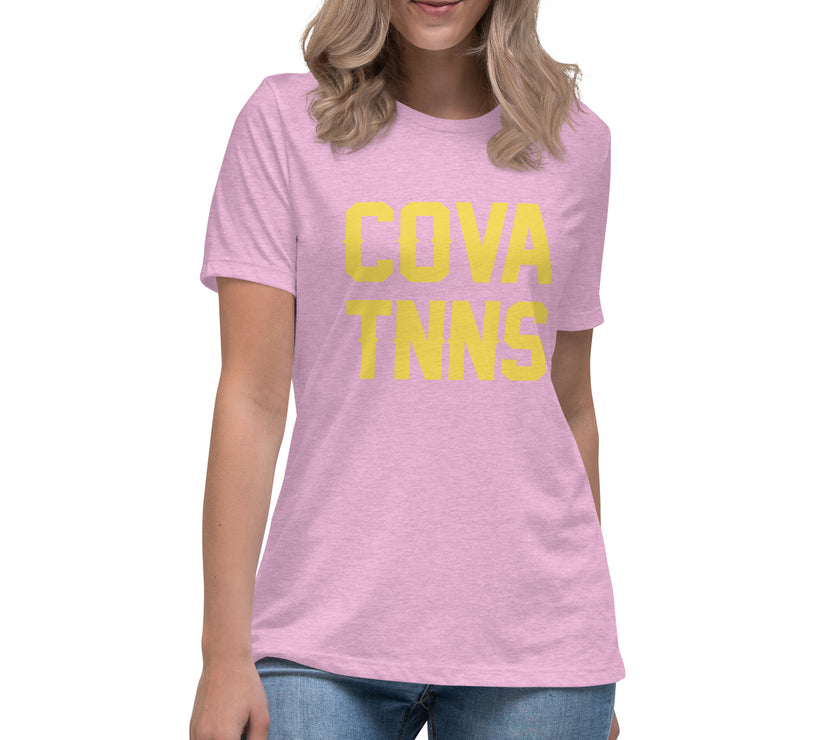 CoVA TNNS Women's Relaxed T-Shirt by CoVA Tennis