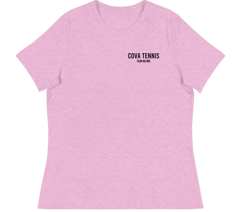 Fear No One CoVA Tennis Women's Relaxed T-Shirt