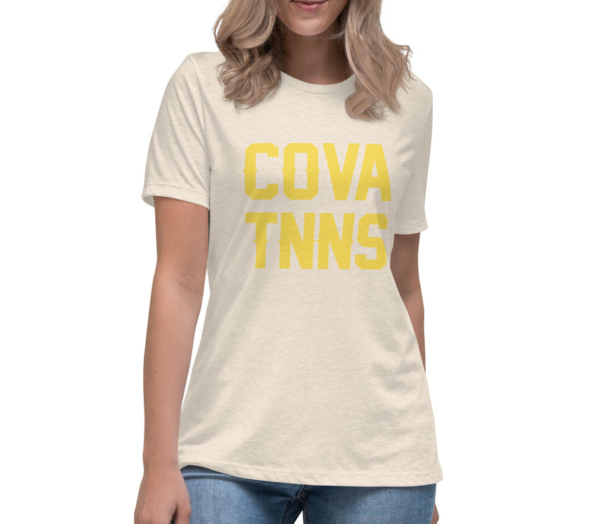 CoVA TNNS Women's Relaxed T-Shirt by CoVA Tennis