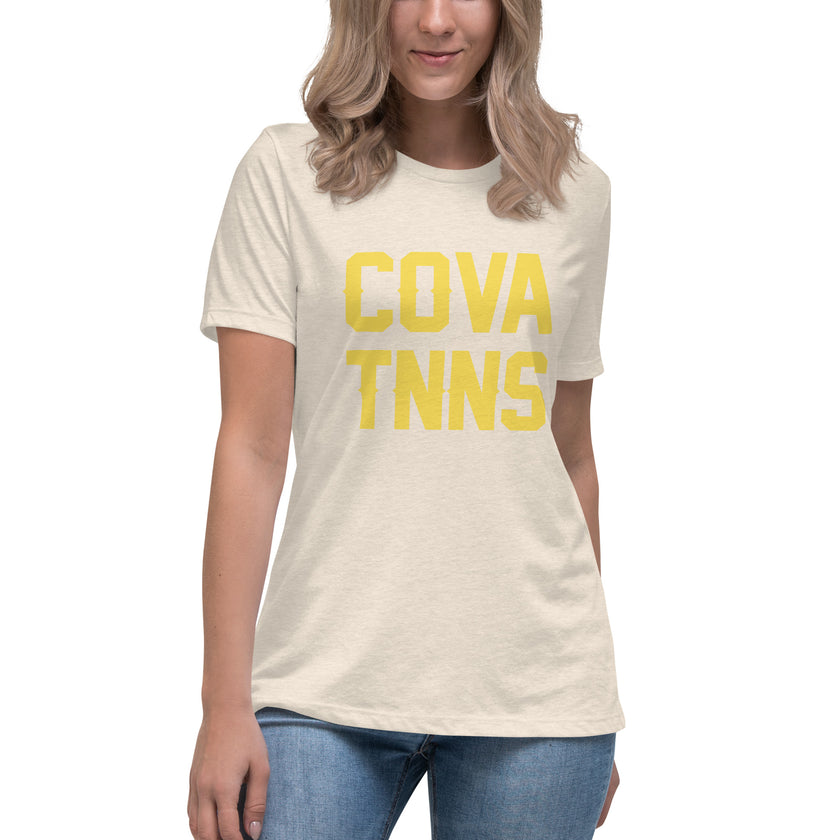 CoVA TNNS Women's Relaxed T-Shirt by CoVA Tennis