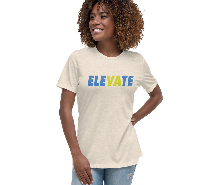 ELEVATE by CoVA Tennis Women's Relaxed T-Shirt