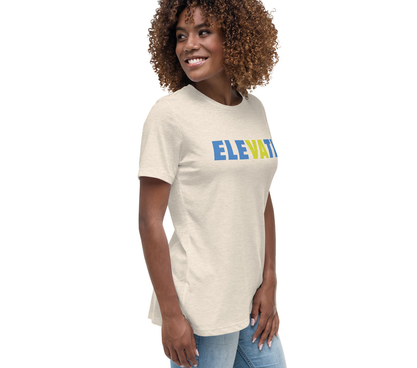 ELEVATE by CoVA Tennis Women's Relaxed T-Shirt