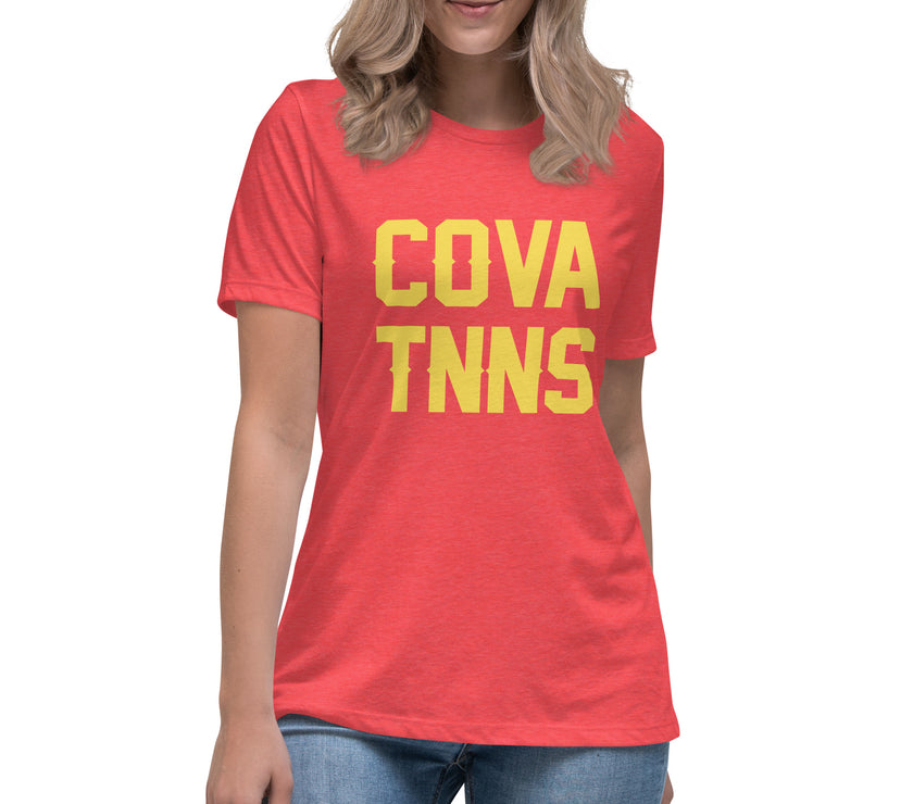 CoVA TNNS Women's Relaxed T-Shirt by CoVA Tennis