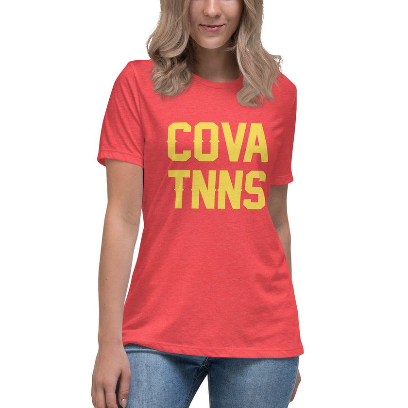 CoVA TNNS Women's Relaxed T-Shirt by CoVA Tennis