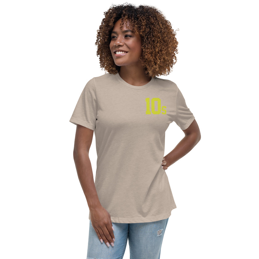 10s Women's Relaxed T-Shirt by CoVA Tennis