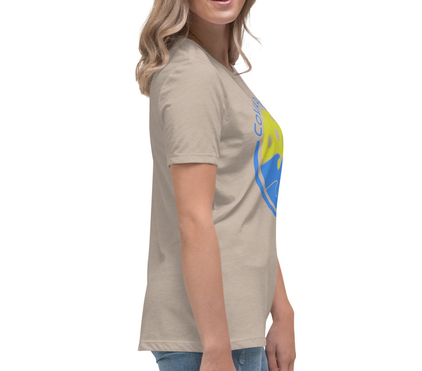 CoVA Pickle Ball & Waves Women's Relaxed T-Shirt