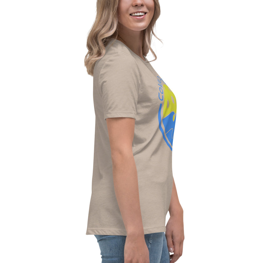 CoVA Pickle Ball & Waves Women's Relaxed T-Shirt