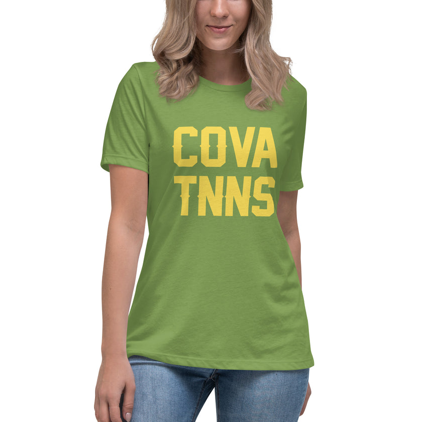 CoVA TNNS Women's Relaxed T-Shirt by CoVA Tennis