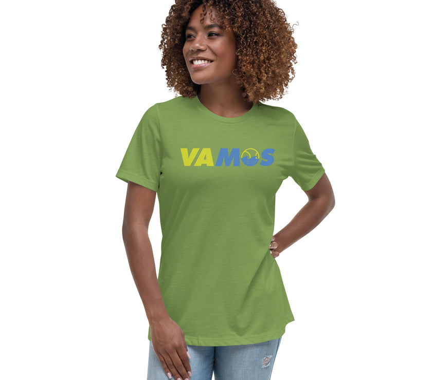 VBVA Women's Relaxed Jersey T-Shirt by CoVA Tennis Virginia Beach Virginia