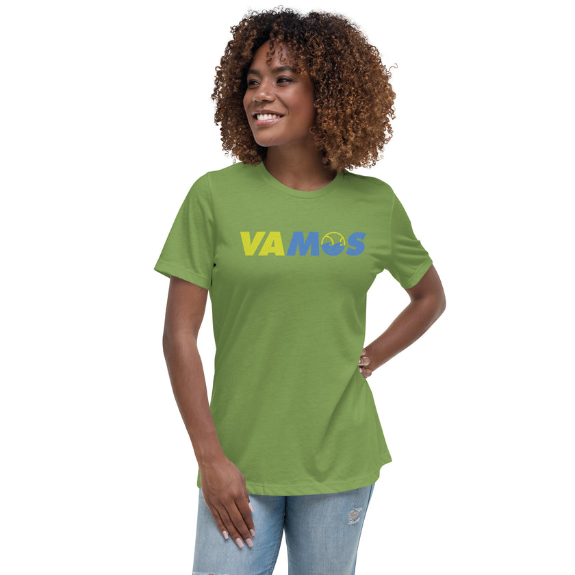 VBVA Women's Relaxed Jersey T-Shirt by CoVA Tennis Virginia Beach Virginia