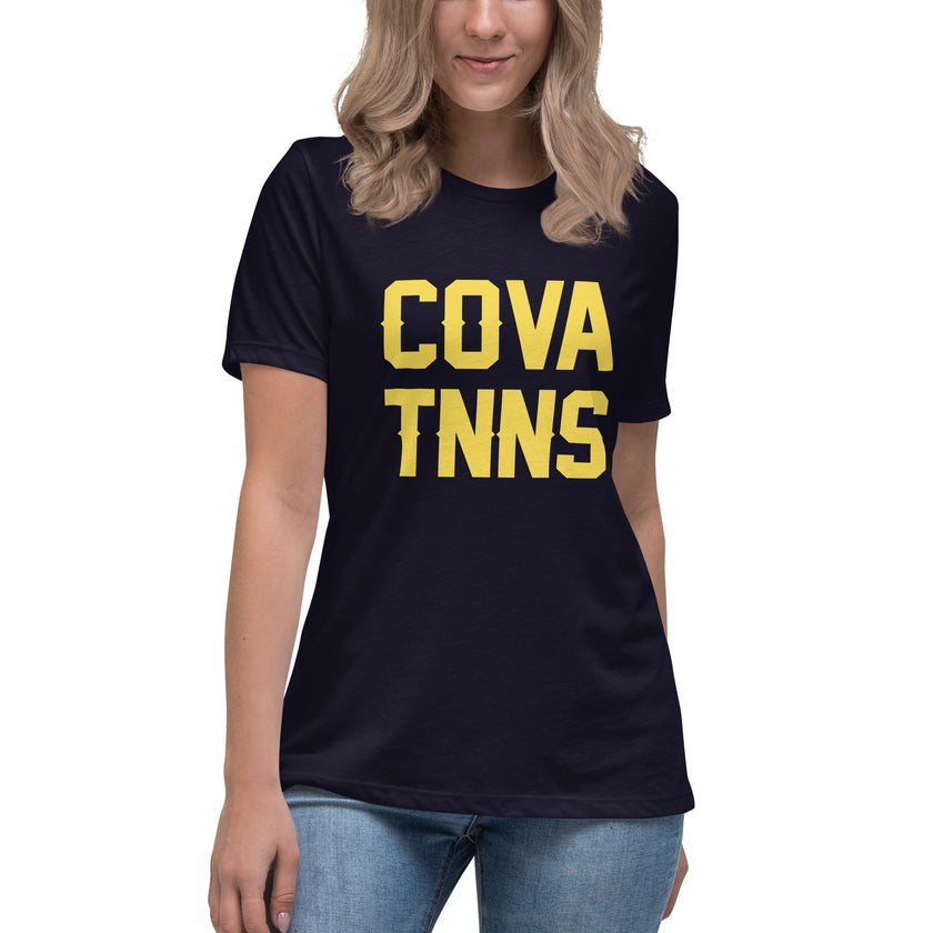 CoVA TNNS Women's Relaxed T-Shirt by CoVA Tennis