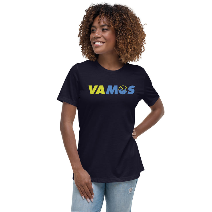 VBVA Women's Relaxed Jersey T-Shirt by CoVA Tennis Virginia Beach Virginia