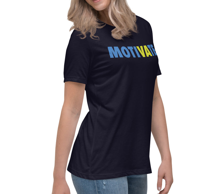 MOTIVATE by CoVA Tennis Women's Relaxed T-Shirt