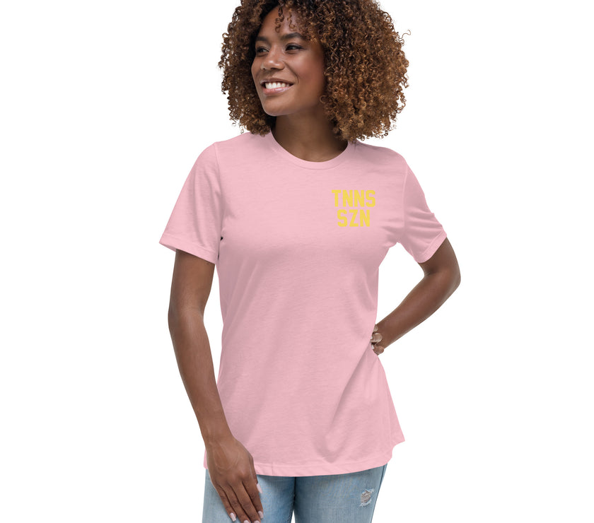 TNNS SZN Women's Relaxed T-Shirt by CoVA Tennis