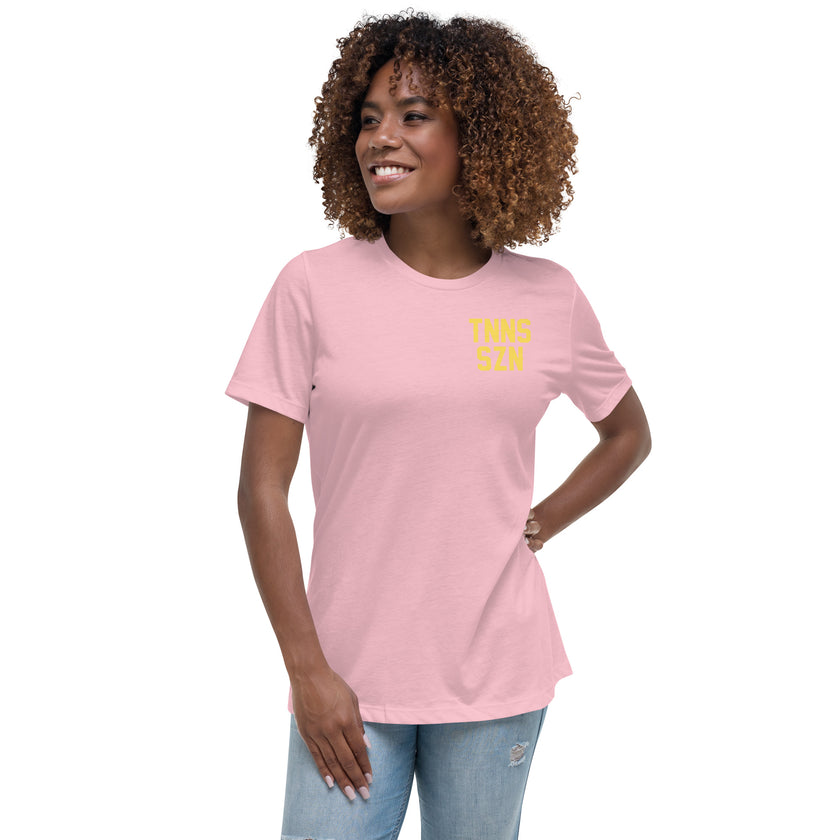 TNNS SZN Women's Relaxed T-Shirt by CoVA Tennis