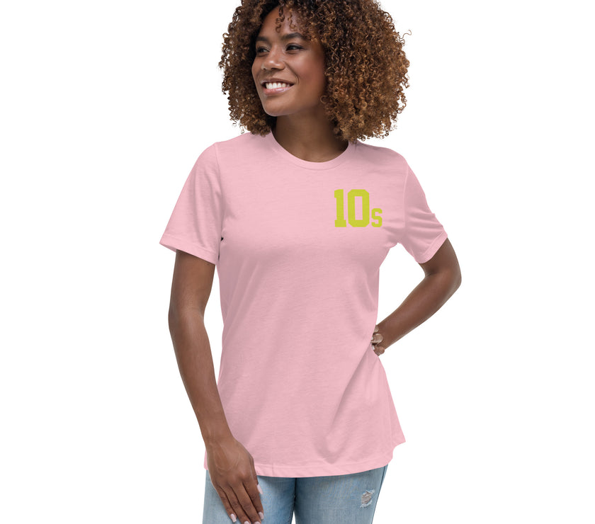 10s Women's Relaxed T-Shirt by CoVA Tennis