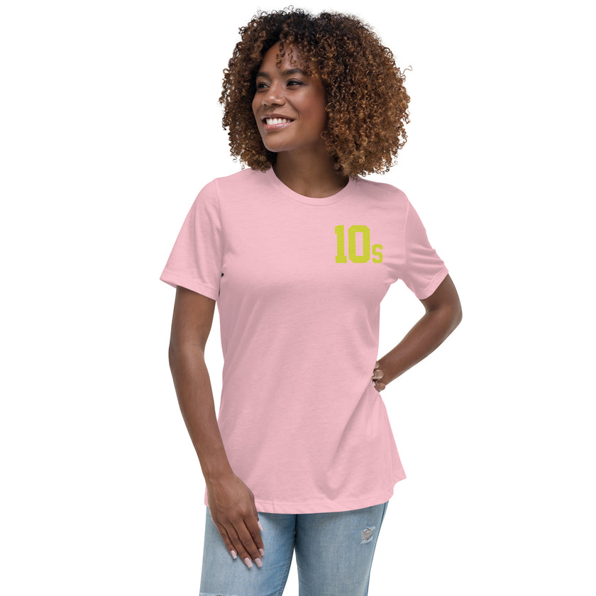 10s Women's Relaxed T-Shirt by CoVA Tennis