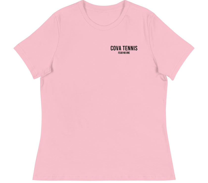 Fear No One CoVA Tennis Women's Relaxed T-Shirt