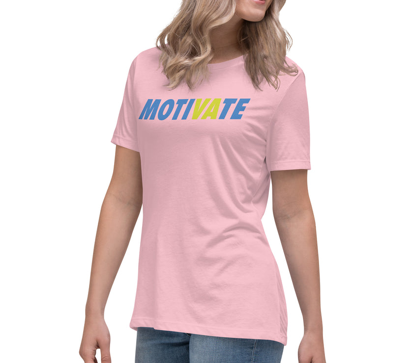 MOTIVATE by CoVA Tennis Women's Relaxed T-Shirt