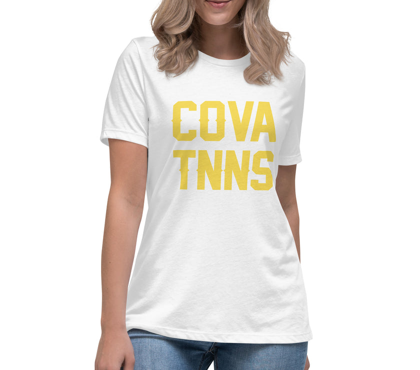 CoVA TNNS Women's Relaxed T-Shirt by CoVA Tennis