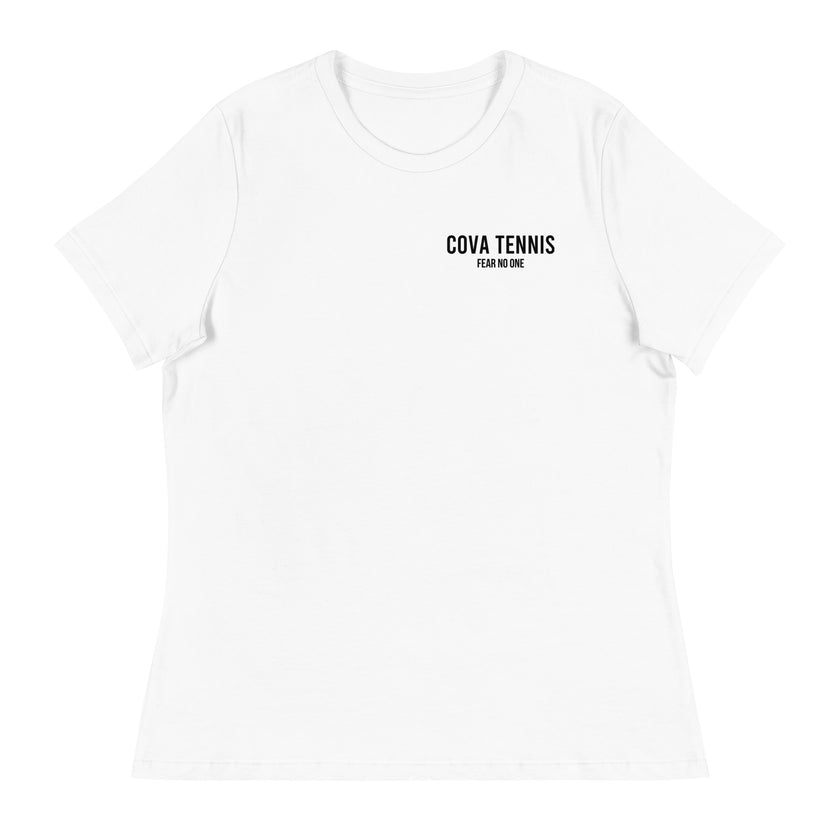 Fear No One CoVA Tennis Women's Relaxed T-Shirt