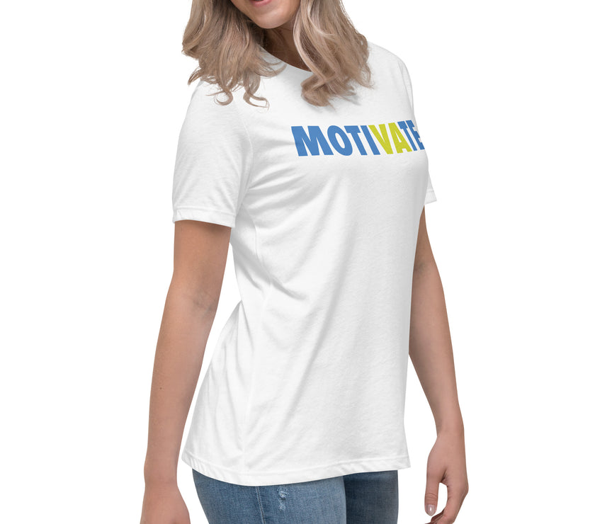 MOTIVATE by CoVA Tennis Women's Relaxed T-Shirt